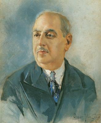 Oscar Pereira da Silva Self-portrait oil painting image